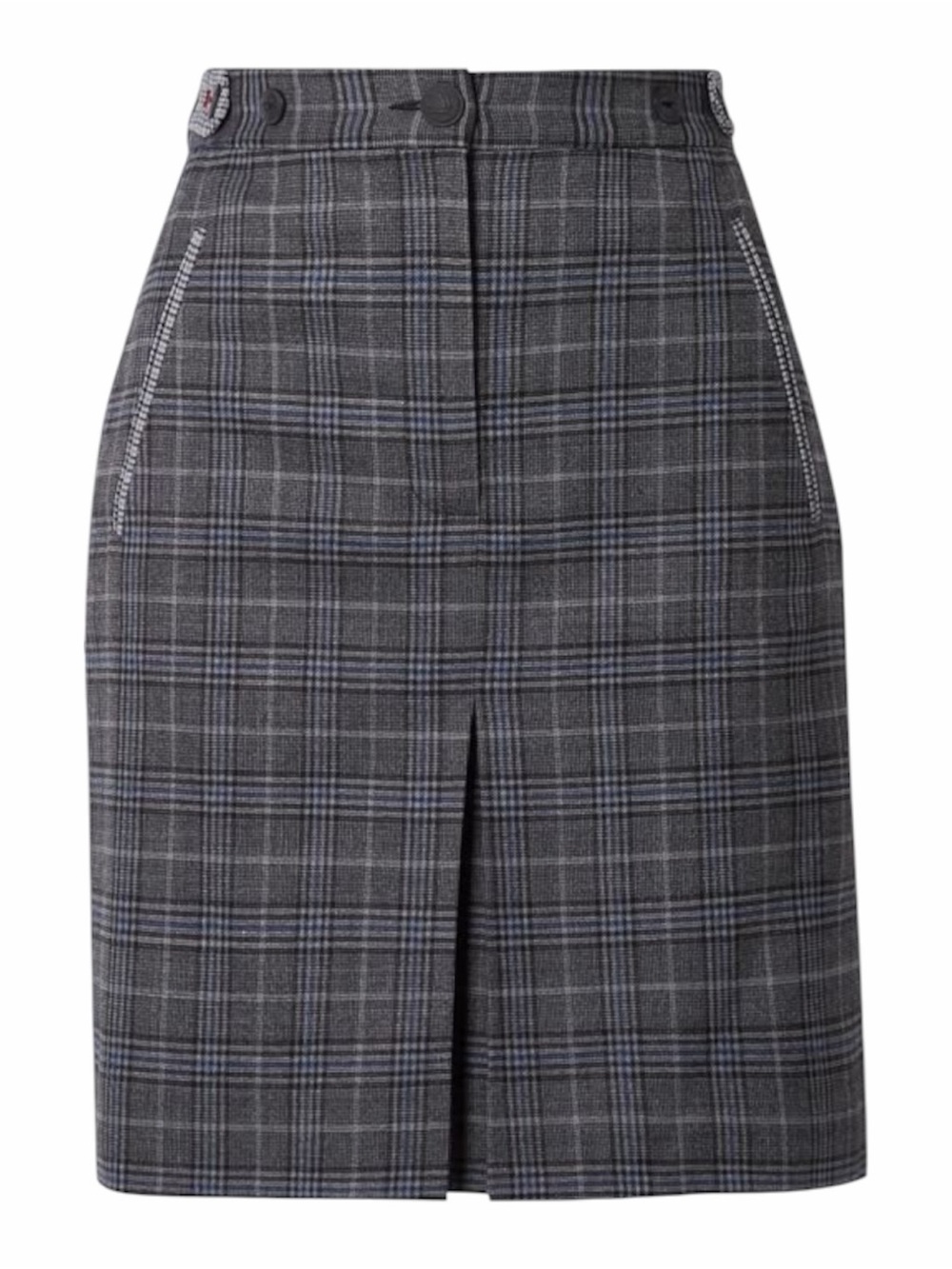 Rag & Bone Wool Blend Plaid Check RARE Mini Skirt